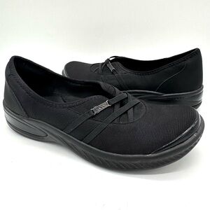 Bzees Black comfort ballet shoes Niche Slip On